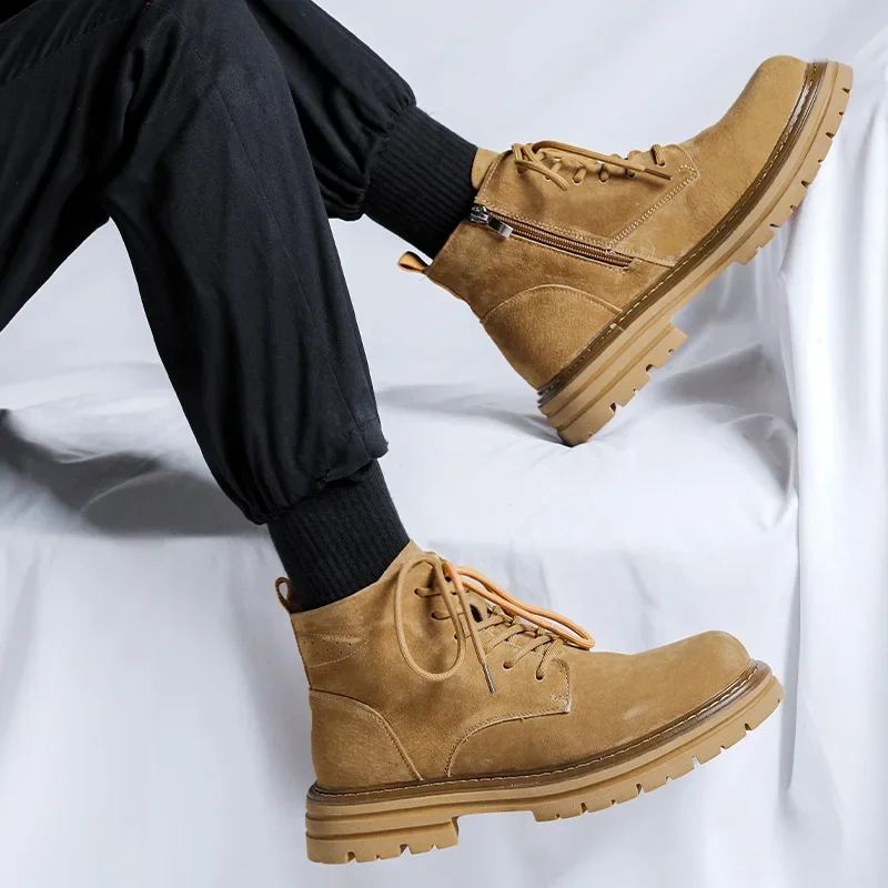 Leather Shoes for Men Black Boots Casual Shoes for Men Leather Boots Luxury Brand Designer Casuales Stivali Ankle Boots Men 2024
Leather Shoes for Men Black Boots Casual Shoes for Men Leather Boots Luxury Brand Designer Casuales Stivali Ankle Boots Men 2024