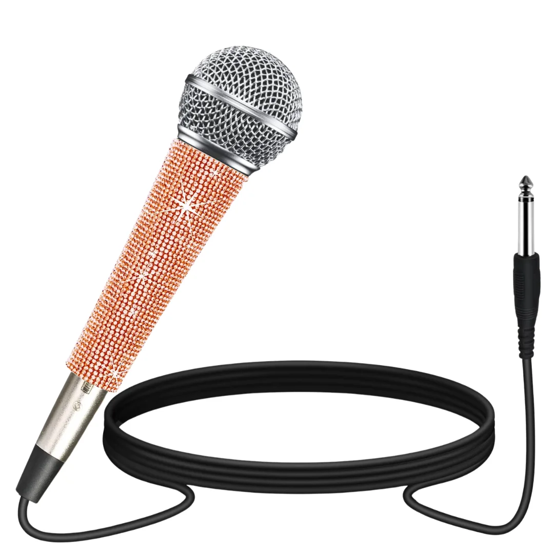 Orange Sparkle Professional Dynamic Cardioid Microphone - Metal Body, 12ft Cable, Perfect for Karaoke, Speakers
Orange Sparkle Professional Dynamic Cardioid Microphone - Metal Body, 12ft Cable, Perfect for Karaoke, Speakers