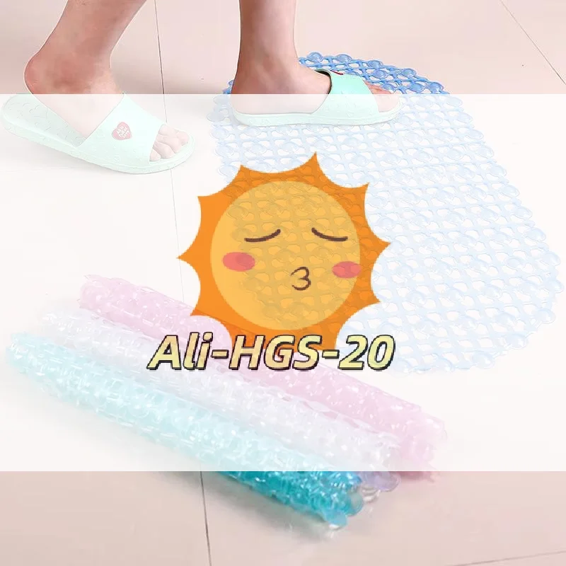 Anti Slip Mat for Bathroom PVC Material with Massage Suction Cups for Safe Shower Tub and Home Use
Anti Slip Mat for Bathroom PVC Material with Massage Suction Cups for Safe Shower Tub and Home Use