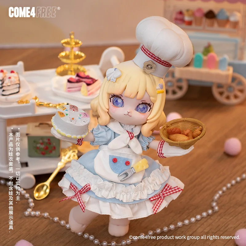 Come4free Dessert Series 12-дюймовое кукольное платье BJD с соленой карамелью, юбка с морской солью, аксессуары для кукольной одежды, милая серия
Come4free Dessert Series 12-дюймовое кукольное платье BJD с соленой карамелью, юбка с морской солью, аксессуары для кукольной одежды, милая серия