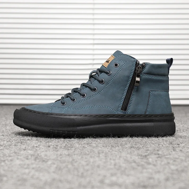 Pop Men's New Fashion Casual Sneakers Trendy Men's Lace-Up Mid-Top Trendy Business Men's Travel
Pop Men's New Fashion Casual Sneakers Trendy Men's Lace-Up Mid-Top Trendy Business Men's Travel