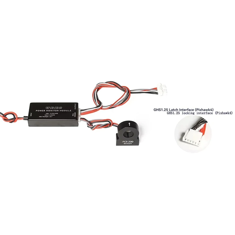 【BUY NOW】For PIXHAWK Power Monitor Module with Hall Sensor, 200A High Voltage 12S for Drones for GHS1.25 Locking Inte
【BUY NOW】For PIXHAWK Power Monitor Module with Hall Sensor, 200A High Voltage 12S for Drones for GHS1.25 Locking Inte