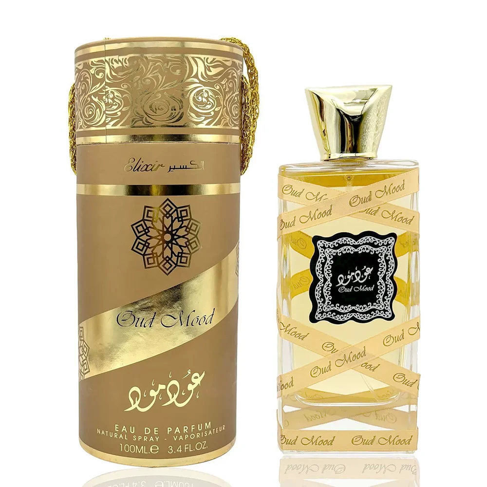 100ml Arabic Perfume Oud Mood Elixir Eau De Oriental Parfum Luxury Gold-Ribbon Oud Woody Long-Lasting Fragrance Spray
100ml Arabic Perfume Oud Mood Elixir Eau De Oriental Parfum Luxury Gold-Ribbon Oud Woody Long-Lasting Fragrance Spray