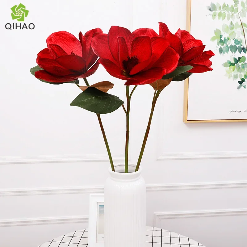 Single Magnolia Plastic Handmade Flower Branch Vase Living Room decorations Wedding Accessories Artificial Plants Silk Flowers
Single Magnolia Plastic Handmade Flower Branch Vase Living Room decorations Wedding Accessories Artificial Plants Silk Flowers