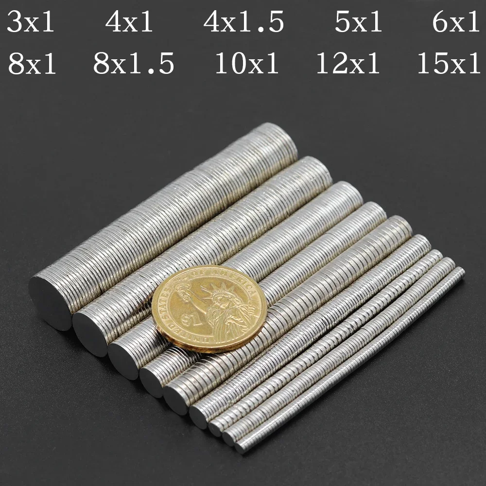 N35 Super Powerful Neodymium Magnet Round Magnets NdfeB Strong Permanent Magnetic imanes Refrigerator Magnets 4/5/6/8/10/12/15X1
N35 Super Powerful Neodymium Magnet Round Magnets NdfeB Strong Permanent Magnetic imanes Refrigerator Magnets 4/5/6/8/10/12/15X1