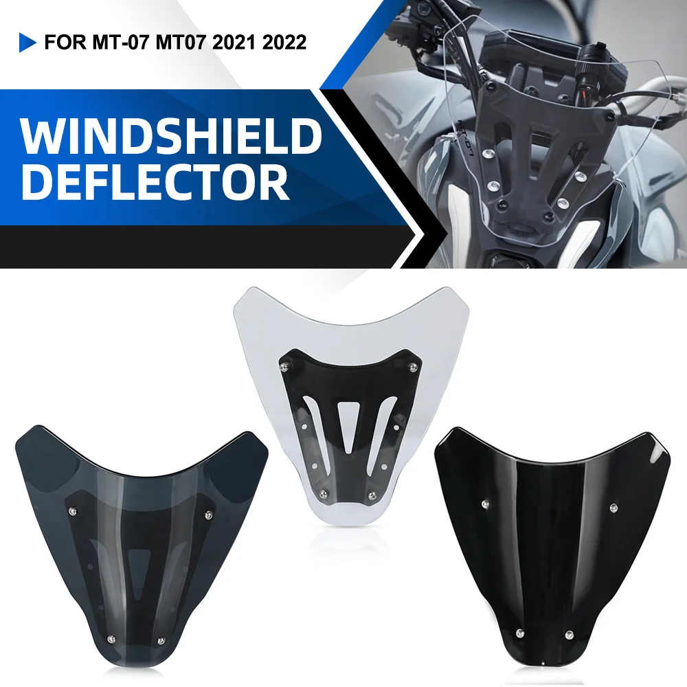 For YAMAHA MT-07 MT07 2021 2022 Motorcycle Front Screen Sports Windshield Air Wind Deflector Bracket MT07 WindScreen Accessories
For YAMAHA MT-07 MT07 2021 2022 Motorcycle Front Screen Sports Windshield Air Wind Deflector Bracket MT07 WindScreen Accessories