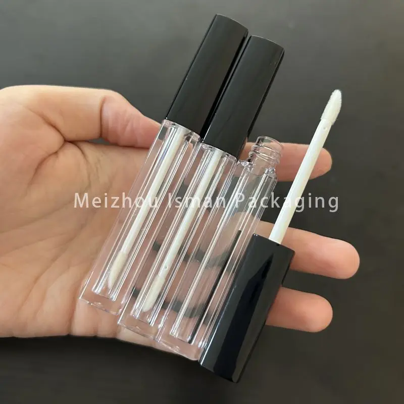 50Pcs Empty refillable Black Transparent Bottle Square 3ml Lip Gloss Containers Tube Cosmetic Liquid Lipstick Packaging
50Pcs Empty refillable Black Transparent Bottle Square 3ml Lip Gloss Containers Tube Cosmetic Liquid Lipstick Packaging