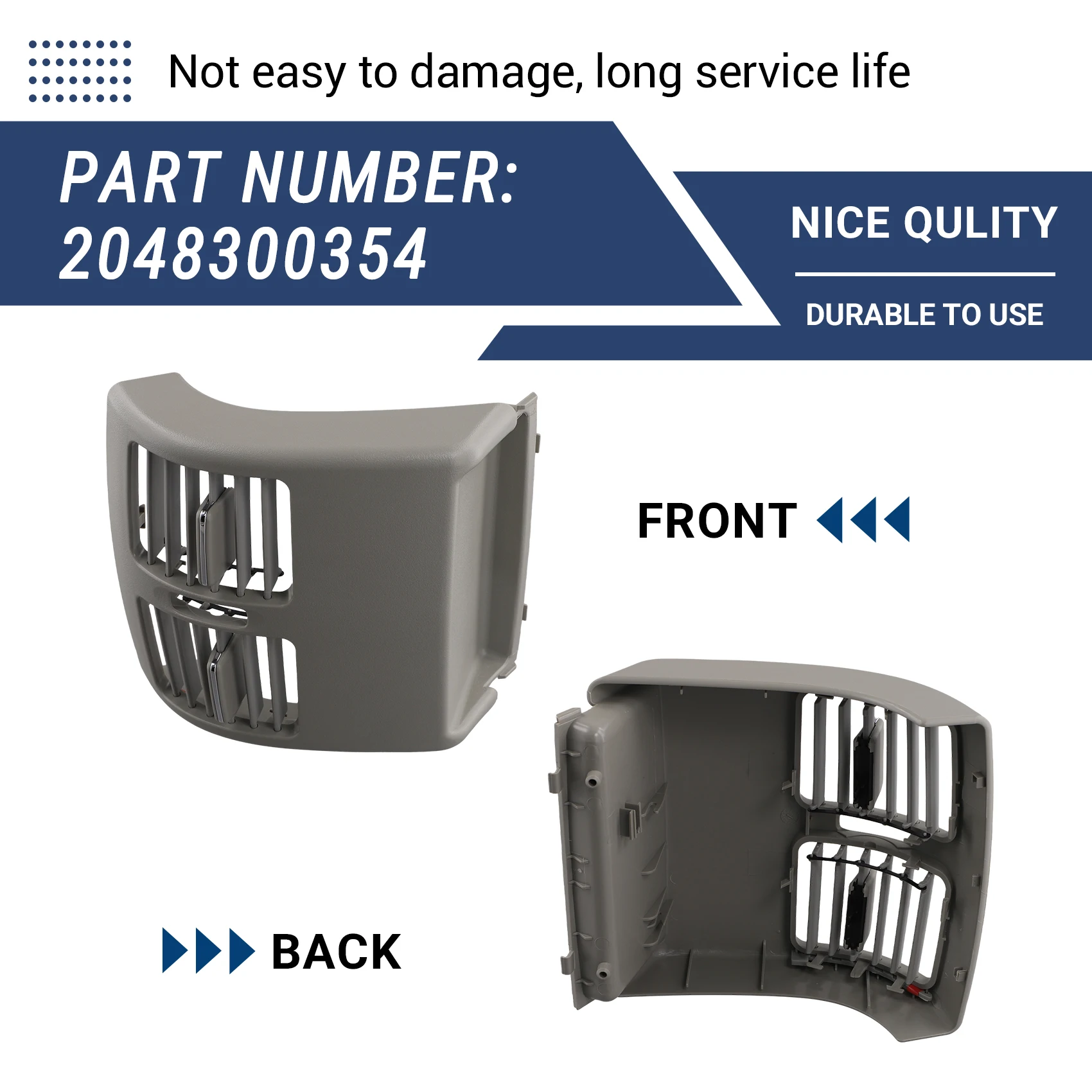 A58X-Car Rear Back Center Console A/C Air Vent Conditioning Grille For Mercedes Benz C Class W204
A58X-Car Rear Back Center Console A/C Air Vent Conditioning Grille For Mercedes Benz C Class W204