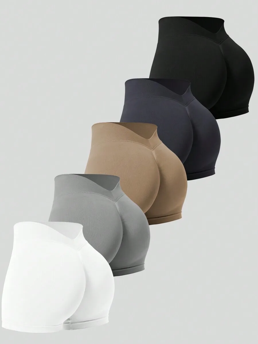 Velisys Seamless V-Waist Casual Shorts, Minimalist & Fashionable For Sports And Daily Wear Biker Shorts Five Pair
Velisys Seamless V-Waist Casual Shorts, Minimalist & Fashionable For Sports And Daily Wear Biker Shorts Five Pair