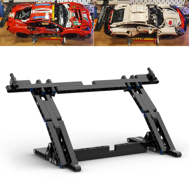 MOC Display Stand for 42096 or 42125 Building Blocks DIY 911 RSR and 488 GTE Champion Racing Car Bracket Bricks Kids Toy Gift
MOC Display Stand for 42096 or 42125 Building Blocks DIY 911 RSR and 488 GTE Champion Racing Car Bracket Bricks Kids Toy Gift