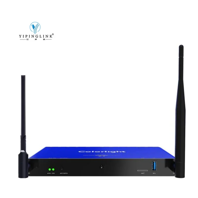 Asynchronous Multimedia Networking Player Box Colorlight A100 with Load Capacity 1.3 Million Pixels for LED Video Wall
Asynchronous Multimedia Networking Player Box Colorlight A100 with Load Capacity 1.3 Million Pixels for LED Video Wall