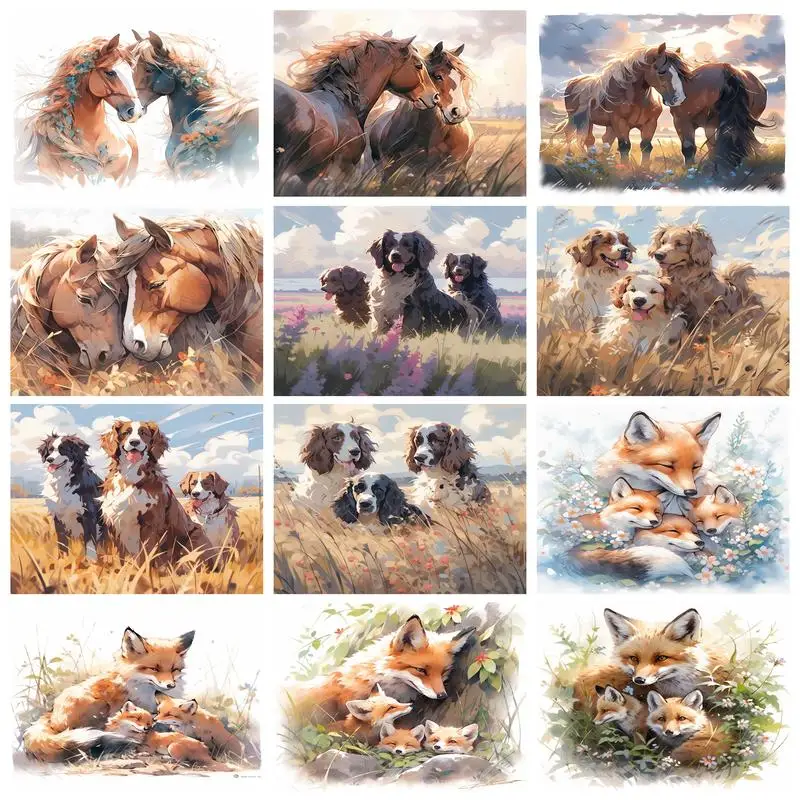 RUOPOTY DIY Paint By Numbers Kits Animal Family Oil Picture Drawing Coloring By Number Kits For Beginner on Canvas Decor For Hom
RUOPOTY DIY Paint By Numbers Kits Animal Family Oil Picture Drawing Coloring By Number Kits For Beginner on Canvas Decor For Hom