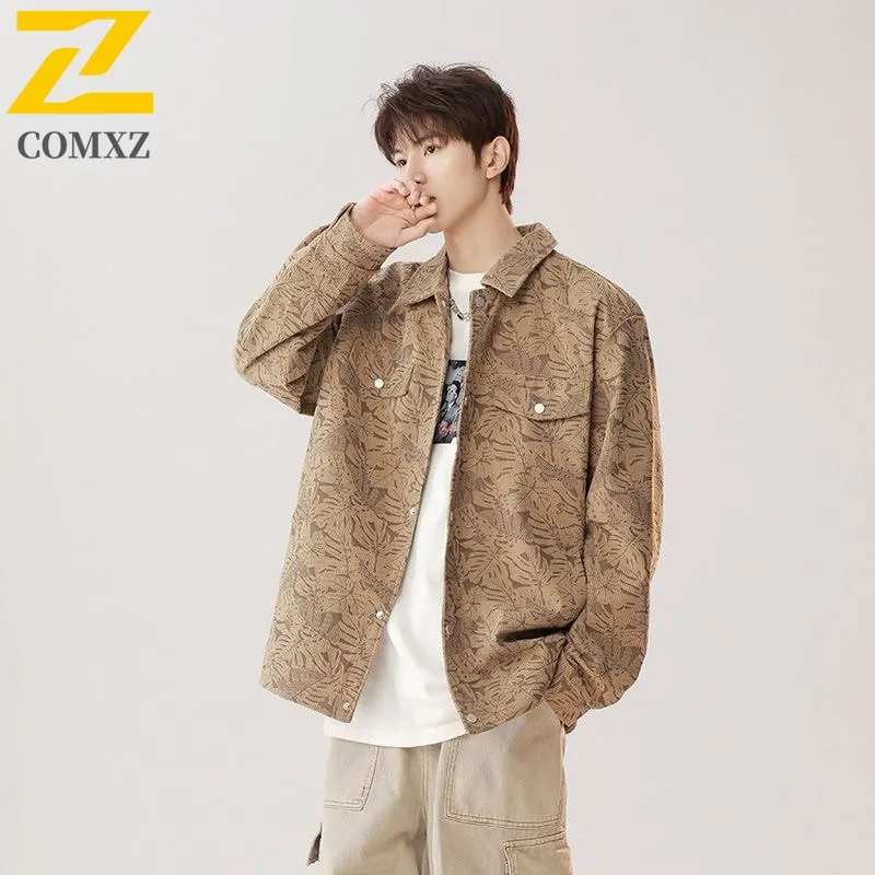 COMXZ Мужская куртка Роскошный отложной воротник Пеший туризм Кемпинг Ветрозащитное пальто с принтом Дизайн Приключения Износостойкая осенняя одежда
COMXZ Мужская куртка Роскошный отложной воротник Пеший туризм Кемпинг Ветрозащитное пальто с принтом Дизайн Приключения Износостойкая осенняя одежда