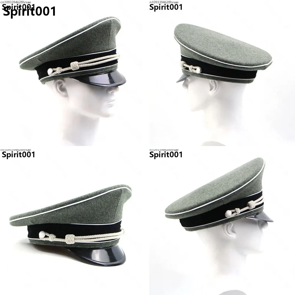 German Military Officer Hat Vintage Army Cap with Cord Unisex Formal Costume Accessory for Men Women Cosplay Party
German Military Officer Hat Vintage Army Cap with Cord Unisex Formal Costume Accessory for Men Women Cosplay Party