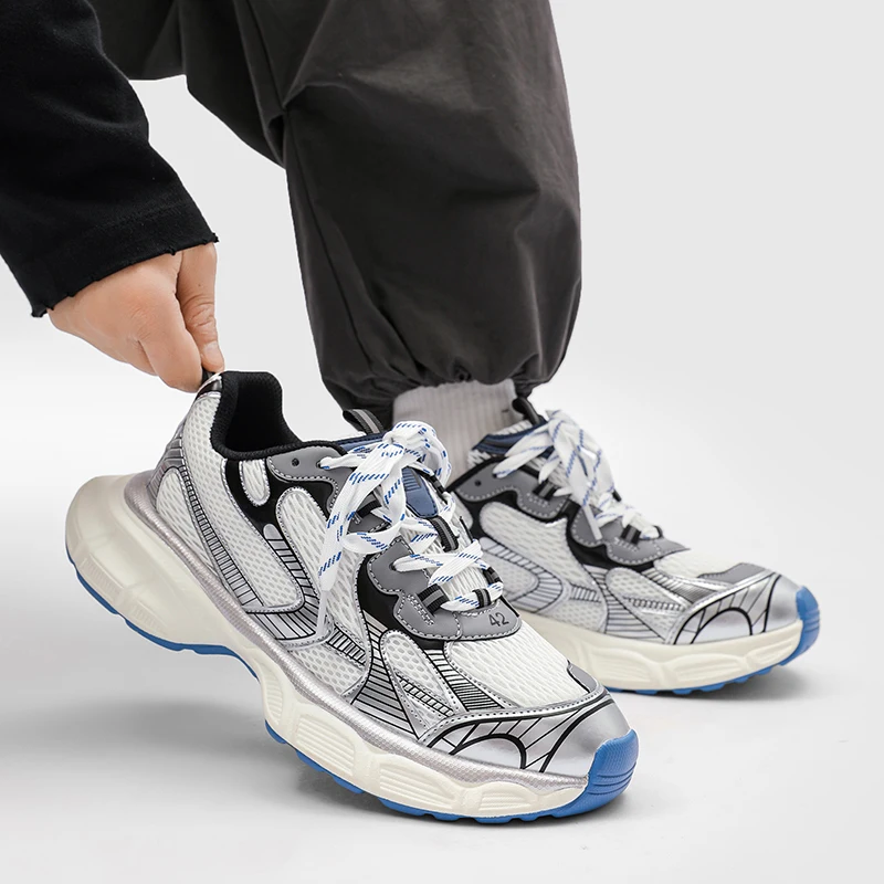Walking Leisure Lace-up Jogging Loafers Brand Outdoor Breathable Running Fashion Sneakers Blade Comfortable New Men Casual Shoes
Walking Leisure Lace-up Jogging Loafers Brand Outdoor Breathable Running Fashion Sneakers Blade Comfortable New Men Casual Shoes