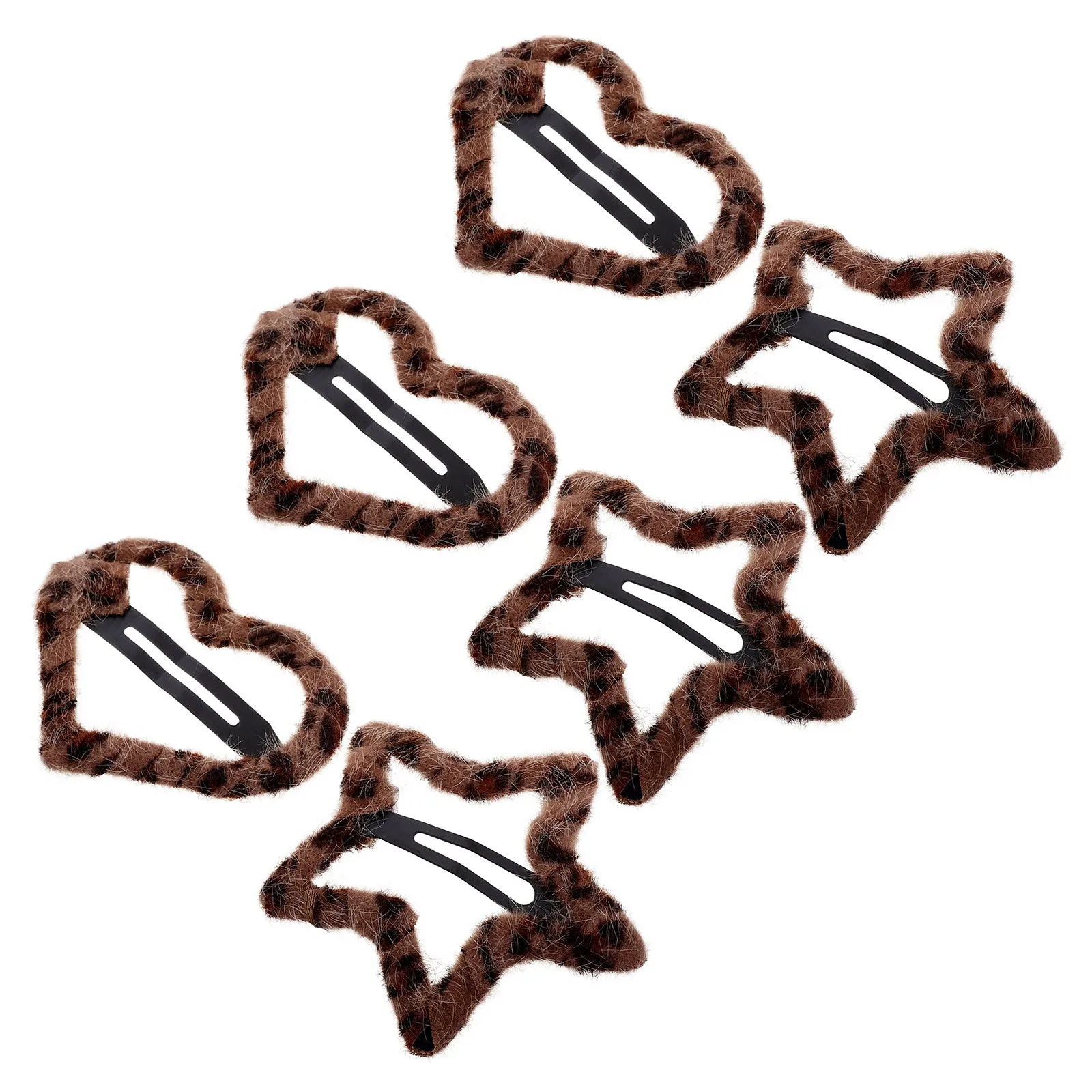 6pcs Clips Korean Leopard Print Snap Pins Cute Barrettes For Women Lightweight Hair Accessories Styling Fine Thin Hair
6pcs Clips Korean Leopard Print Snap Pins Cute Barrettes For Women Lightweight Hair Accessories Styling Fine Thin Hair