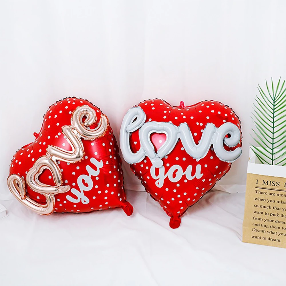 2PCS Love Letter Aluminum Film Balloon 61cm (24in) Large Balloon Wedding Decoration Valentine's Day Gift
2PCS Love Letter Aluminum Film Balloon 61cm (24in) Large Balloon Wedding Decoration Valentine's Day Gift