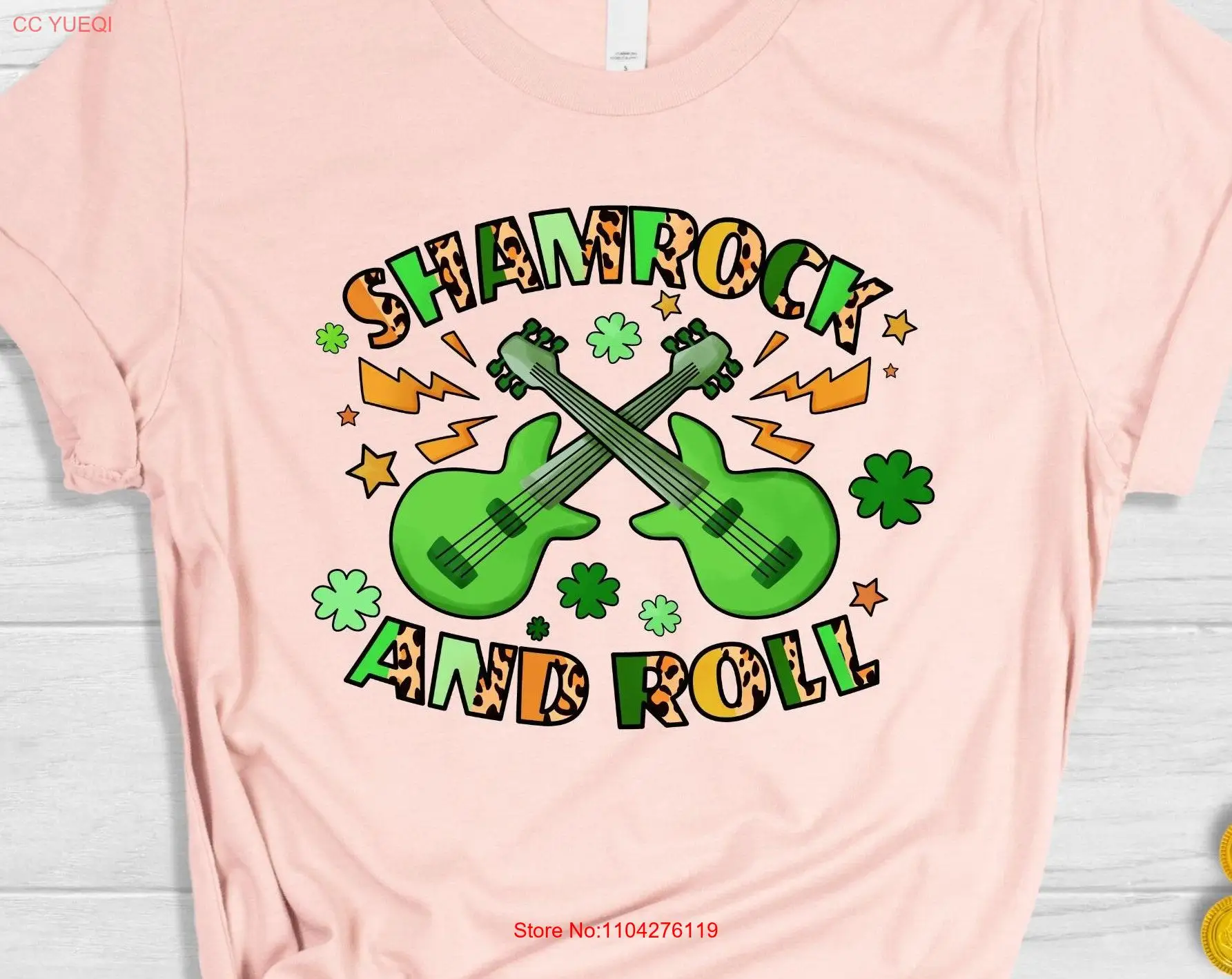 Футболка с изображением трилистника и рулона, вечеринка в стиле Святого Патрика, фанк-гитарист, свитер, ирландский забавный день Падди, длинные или короткие рукава
Футболка с изображением трилистника и рулона, вечеринка в стиле Святого Патрика, фанк-гитарист, свитер, ирландский забавный день Падди, длинные или короткие рукава
