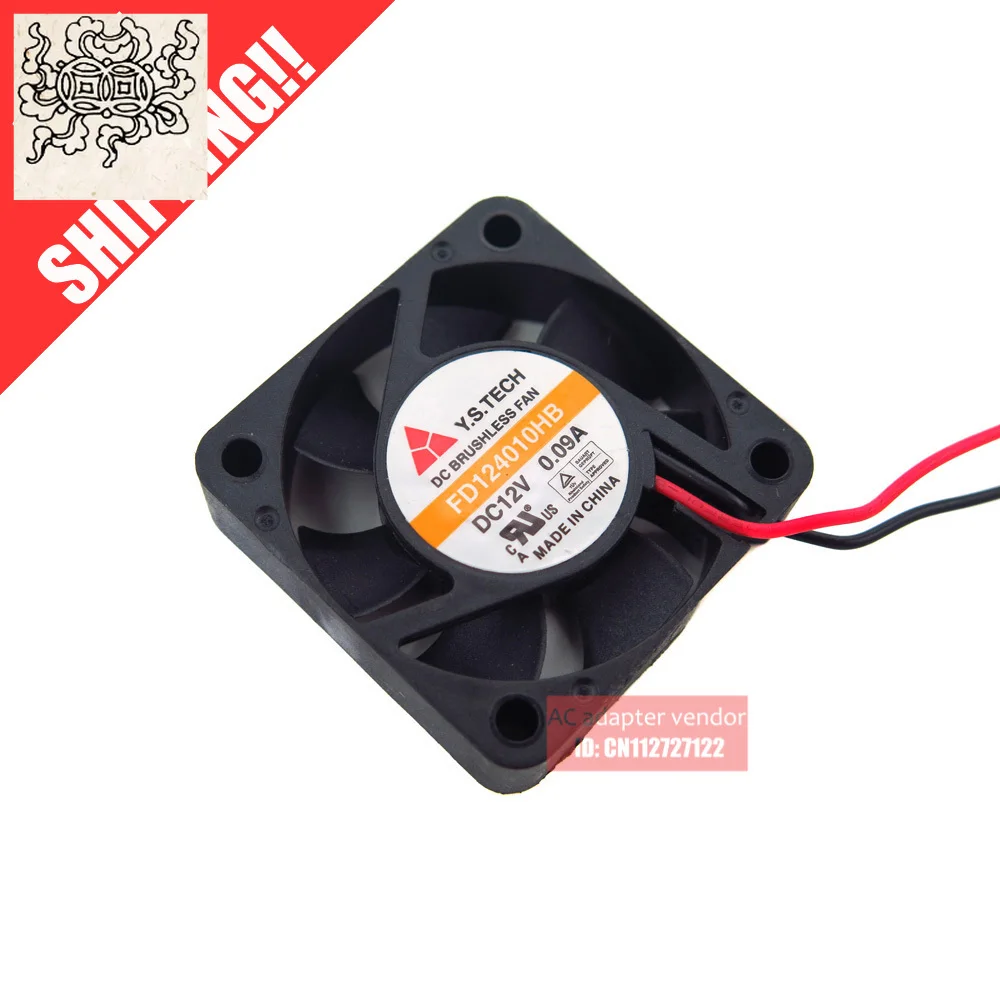 Jinlingge для FD124010HB Y.S.TECH 4010 12 В 0,09 А 4 см бесшумный охлаждающий вентилятор с двойным шарикоподшипником
Jinlingge для FD124010HB Y.S.TECH 4010 12 В 0,09 А 4 см бесшумный охлаждающий вентилятор с двойным шарикоподшипником