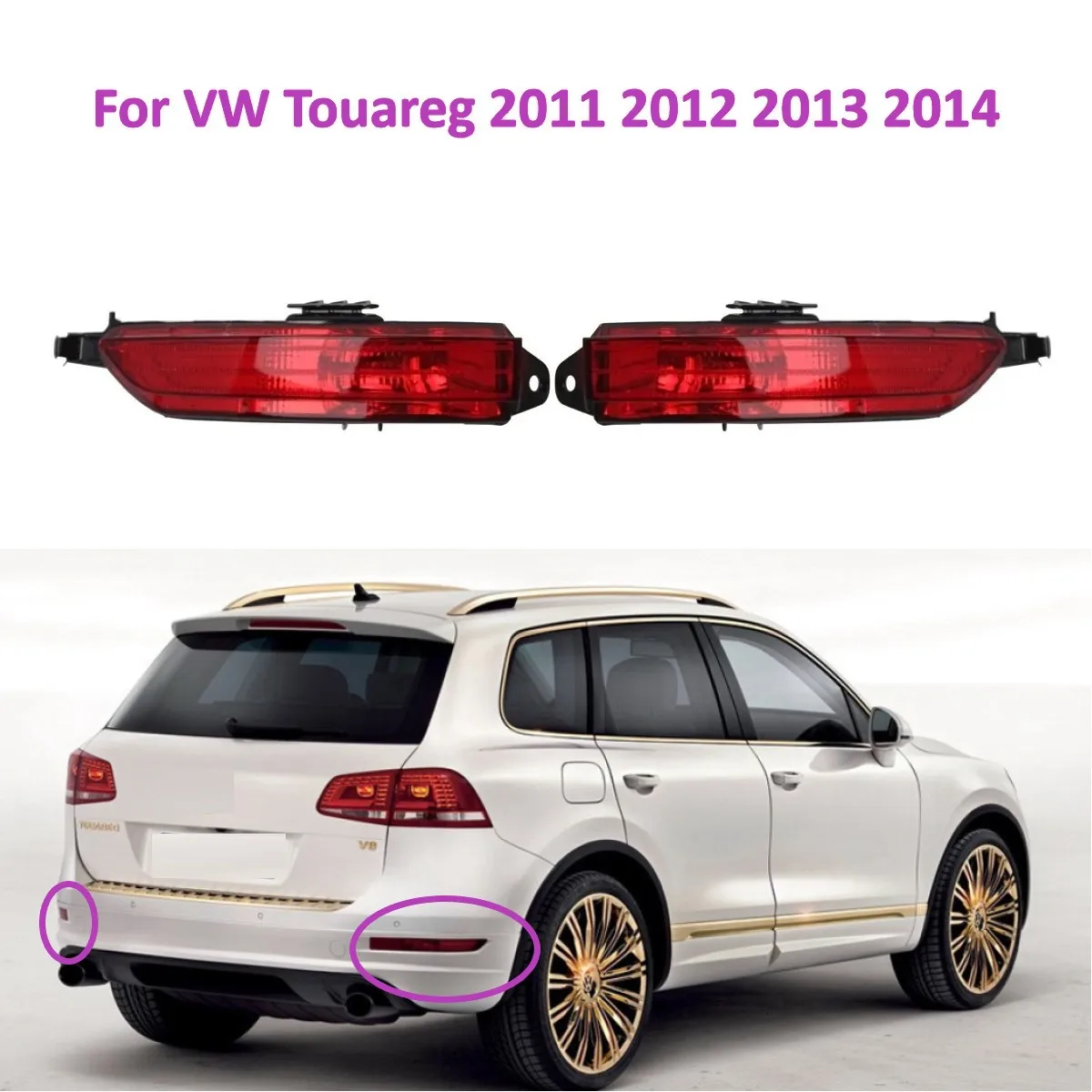 Отражатель для заднего бампера автомобиля, лампа для тормоза без подсветки, полоса для VW Touareg 2011-2014 7P6945701D 7P6945702D
Отражатель для заднего бампера автомобиля, лампа для тормоза без подсветки, полоса для VW Touareg 2011-2014 7P6945701D 7P6945702D