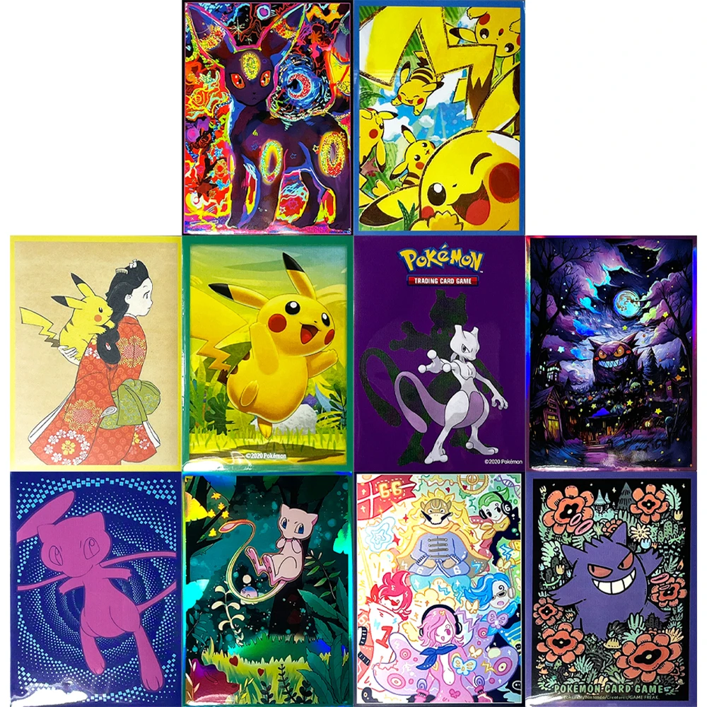 60PCS/Bag 66x91MM One of each Card Sleeve White/Matte/Foil Art Anime PTCG Standard Size Card Protector Table Game Protective Toy
60PCS/Bag 66x91MM One of each Card Sleeve White/Matte/Foil Art Anime PTCG Standard Size Card Protector Table Game Protective Toy
