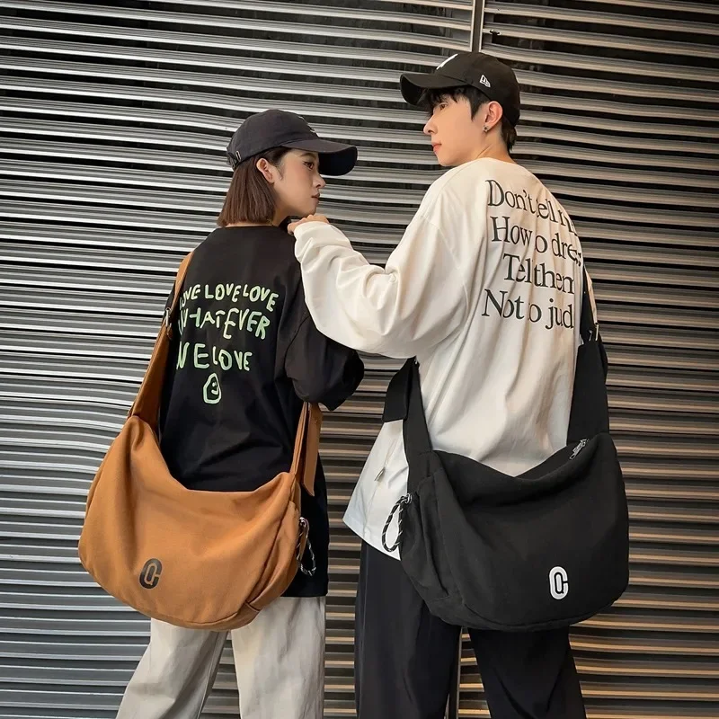 Autumn New Canvas Bag Versatile Large Capacity Commuter Tote Bag Women's Casual Shoulder Bag Crossover Men's Наклонная Сумка
Autumn New Canvas Bag Versatile Large Capacity Commuter Tote Bag Women's Casual Shoulder Bag Crossover Men's Наклонная Сумка