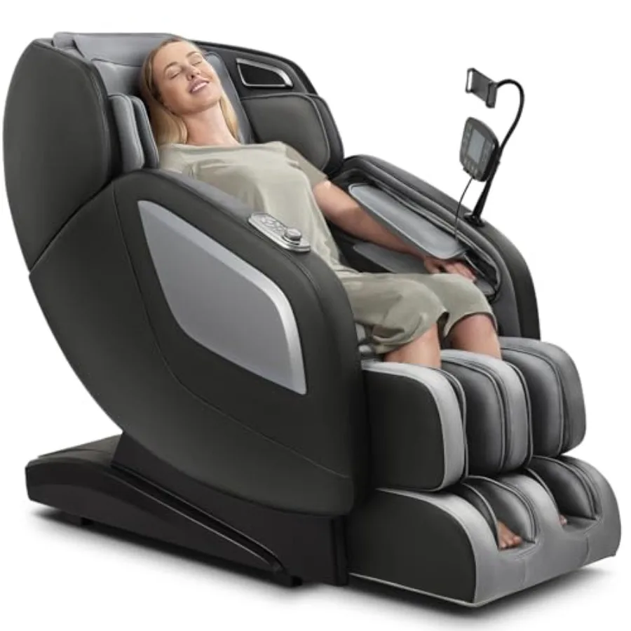Full Body Zero Gravity Shiatsu Massage Chair for Home Use, PU Leather, Black, Fully Assembled with LCD Screen, Shortcut Keys, U
Full Body Zero Gravity Shiatsu Massage Chair for Home Use, PU Leather, Black, Fully Assembled with LCD Screen, Shortcut Keys, U