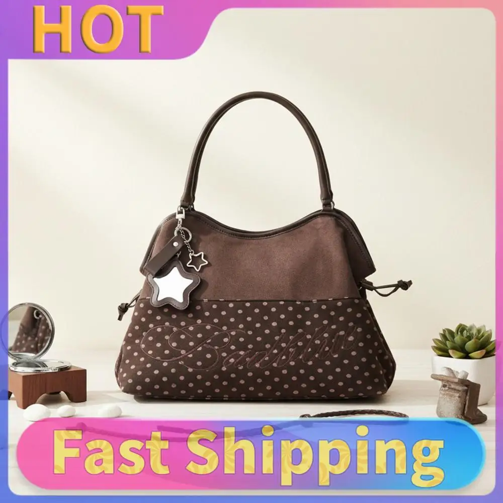 Women Girls Polka Dot Underarm Shoulder Bag for Work Daily Use(Brown)
Women Girls Polka Dot Underarm Shoulder Bag for Work Daily Use(Brown)