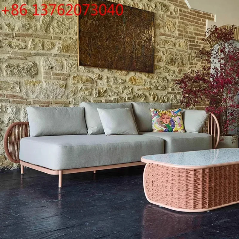 Garden Outdoor Sofa Rattan Chair Single Braided Rope Terrace Outdoor Balcony Chair
Garden Outdoor Sofa Rattan Chair Single Braided Rope Terrace Outdoor Balcony Chair