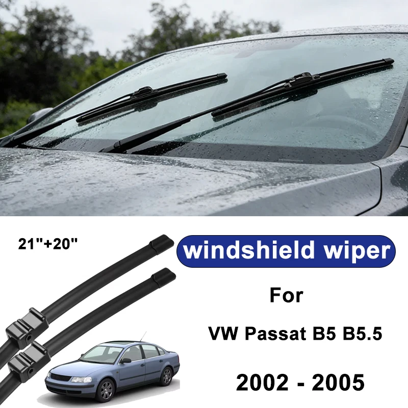 For VW Passat B5 B5.5 2002-2005 car windshield front/rear wipers, silent wiper blades,car blade brush accessories
For VW Passat B5 B5.5 2002-2005 car windshield front/rear wipers, silent wiper blades,car blade brush accessories