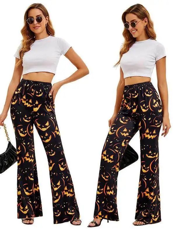Halloween Bat Pumpkin Print Women's Pants Ethnic Costume Stage Wear Autumn Fashion Ladies' Trousers from China No Brand
Halloween Bat Pumpkin Print Women's Pants Ethnic Costume Stage Wear Autumn Fashion Ladies' Trousers from China No Brand