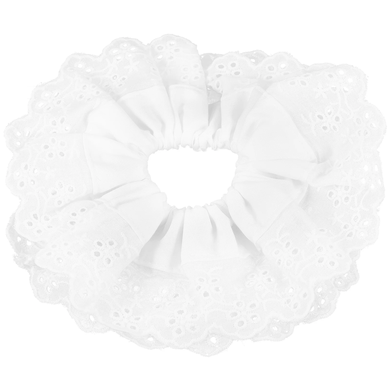 Double Layer Lace Hair Rings 18cm Black White Scrunchies Elastic Ponytail Holders Hair Accessories Women Girls Hairstyling
Double Layer Lace Hair Rings 18cm Black White Scrunchies Elastic Ponytail Holders Hair Accessories Women Girls Hairstyling