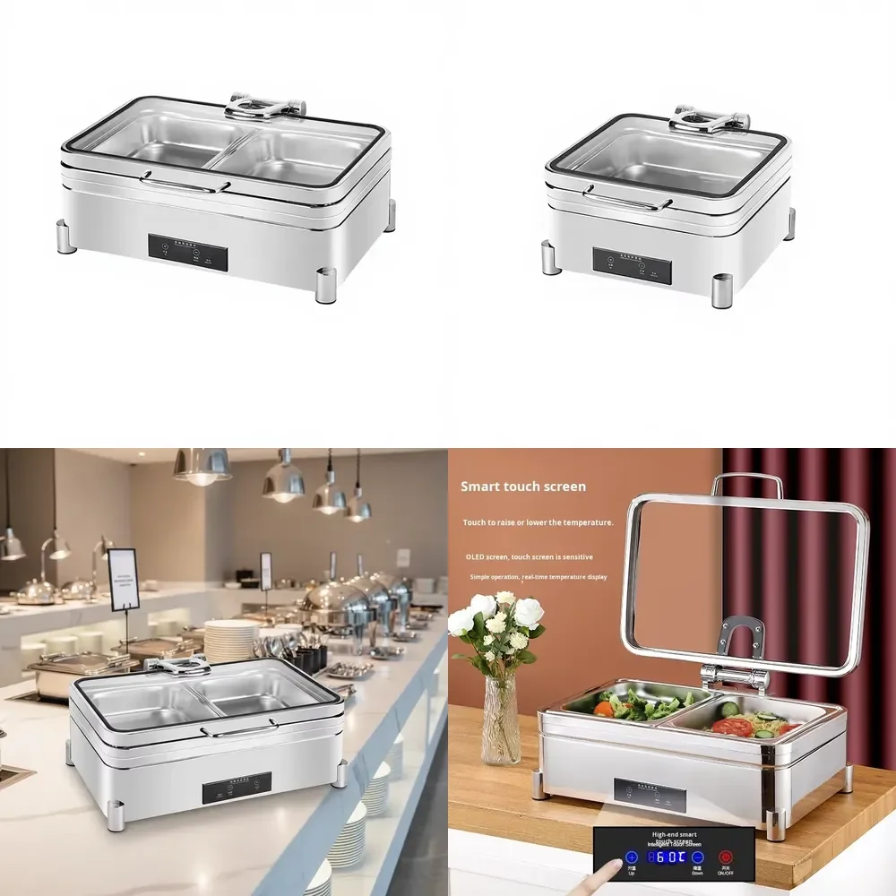 Commercial Hotel Smart Temperature-Controlled Touchscreen Stainless Steel Modern Simple Buffet Stove Canteen Restaurant
Commercial Hotel Smart Temperature-Controlled Touchscreen Stainless Steel Modern Simple Buffet Stove Canteen Restaurant