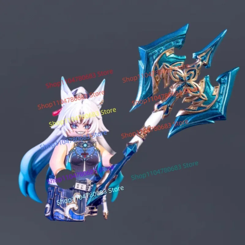 MOC Building Blocks Mini Figure, White-Haired Great Axe Warrior Assembly Model Ornament, Anime Cartoon Toy Gift Action Figure
MOC Building Blocks Mini Figure, White-Haired Great Axe Warrior Assembly Model Ornament, Anime Cartoon Toy Gift Action Figure