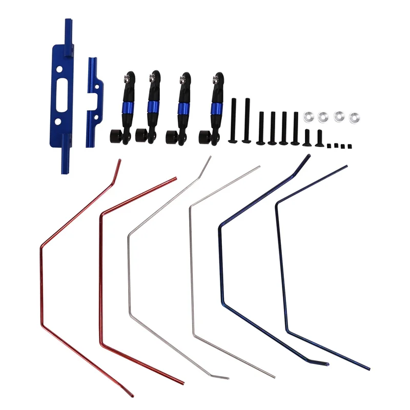 Front and Rear Wide Sway Bar Anti Roll Bar Kit for Traxxas Slash 2WD 1/10 RC Car Upgrade Parts
Front and Rear Wide Sway Bar Anti Roll Bar Kit for Traxxas Slash 2WD 1/10 RC Car Upgrade Parts