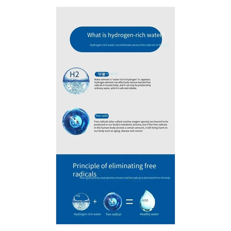 【HOT】Hydrogen-Rich Water Cup USB Rechargeable Water Ionizer Bottle Antioxidant ORP (B)
【HOT】Hydrogen-Rich Water Cup USB Rechargeable Water Ionizer Bottle Antioxidant ORP (B)