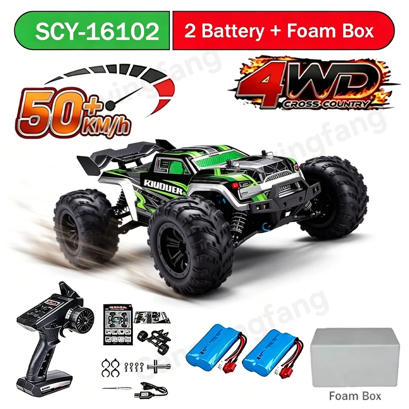 SG116PRO vs SCY16102 WD RC Car 1/16-50KM/H High Speed LED Remote Control Monster Truck for Kids versus Wltoys 144001 Toys
SG116PRO vs SCY16102 WD RC Car 1/16-50KM/H High Speed LED Remote Control Monster Truck for Kids versus Wltoys 144001 Toys