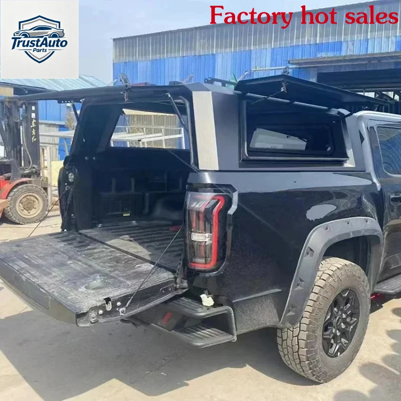 Popular ProductsWaterproof Hinged Mangane Steel Pickup Truck Canopy Factory
Popular ProductsWaterproof Hinged Mangane Steel Pickup Truck Canopy Factory