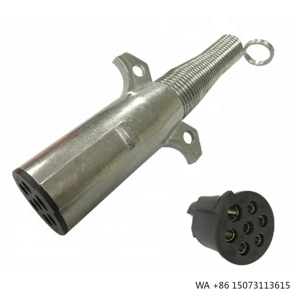 Heavy Duty 24V 7-Pin Aluminium Trailer Plug N with Spring for Car Truck Boat
Heavy Duty 24V 7-Pin Aluminium Trailer Plug N with Spring for Car Truck Boat