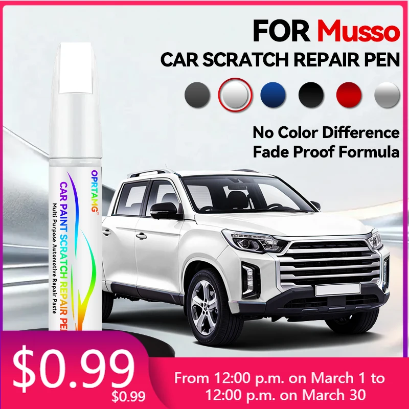 Car Paint Repair Pen For SsangYong Musso Paint Scratch Repair Accessories Green Gray Grand White Marble Grey Indian Red
Car Paint Repair Pen For SsangYong Musso Paint Scratch Repair Accessories Green Gray Grand White Marble Grey Indian Red