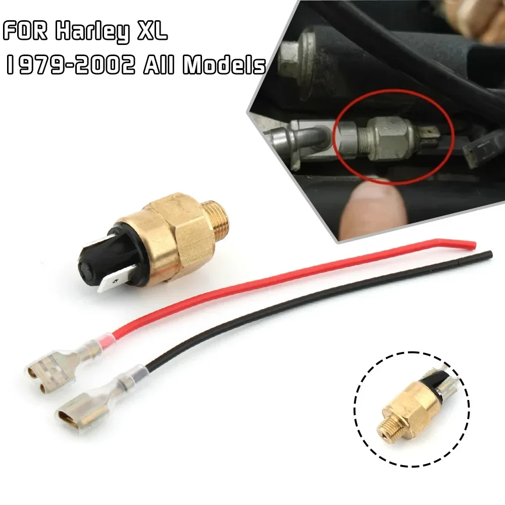 Motorcycle Pressure Brake Light Switch Cables For Harley XL FL FX FXR Big Twin Dyna Wide-Glide 1991-1992 1200CC/74", 1340CC/80"
Motorcycle Pressure Brake Light Switch Cables For Harley XL FL FX FXR Big Twin Dyna Wide-Glide 1991-1992 1200CC/74", 1340CC/80"