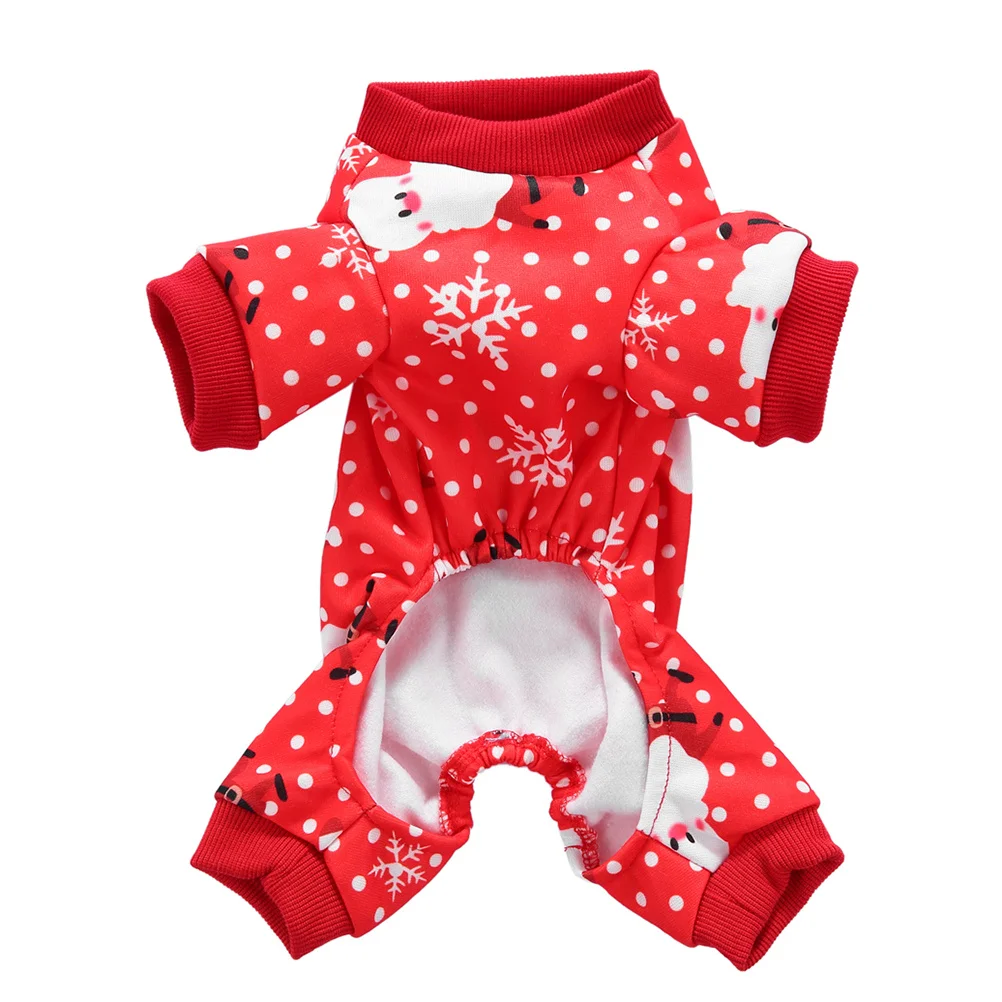 Pet Clothes For Dog Warm Santa Snow Design Puppy Jacket Outdoor Party Costume For Small Dogs Christmas Party Wear
Pet Clothes For Dog Warm Santa Snow Design Puppy Jacket Outdoor Party Costume For Small Dogs Christmas Party Wear