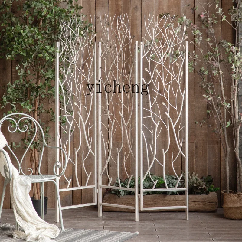 retro entrance folding wrought iron screen partition empty light luxury decorative folding screen
retro entrance folding wrought iron screen partition empty light luxury decorative folding screen