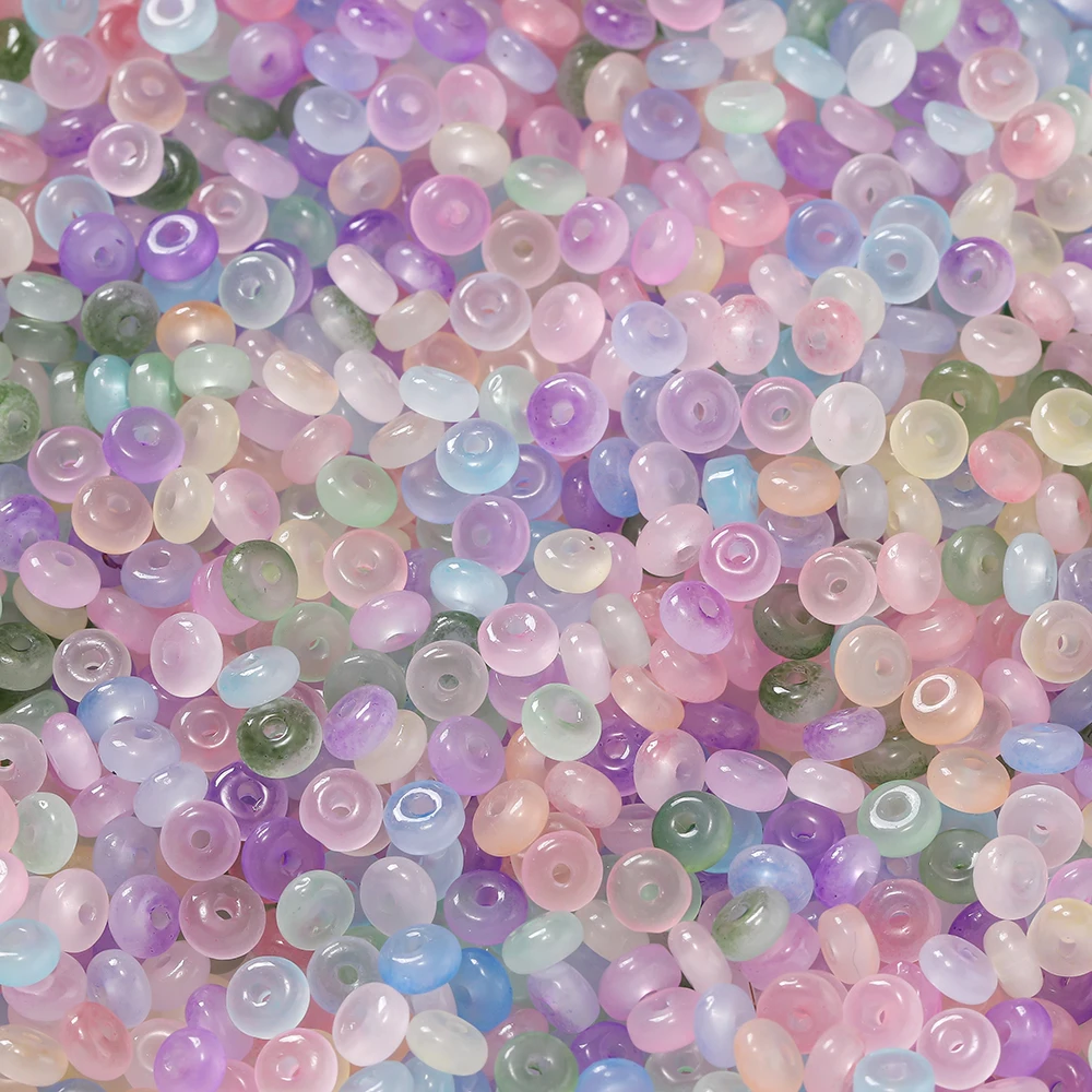100pcs/lot 2x4mm Ice Seed Gradient Glass Beads Round Beads Colorful Uniform Rice Shape for DIY Handmade Jewelry Bracelet Making
100pcs/lot 2x4mm Ice Seed Gradient Glass Beads Round Beads Colorful Uniform Rice Shape for DIY Handmade Jewelry Bracelet Making