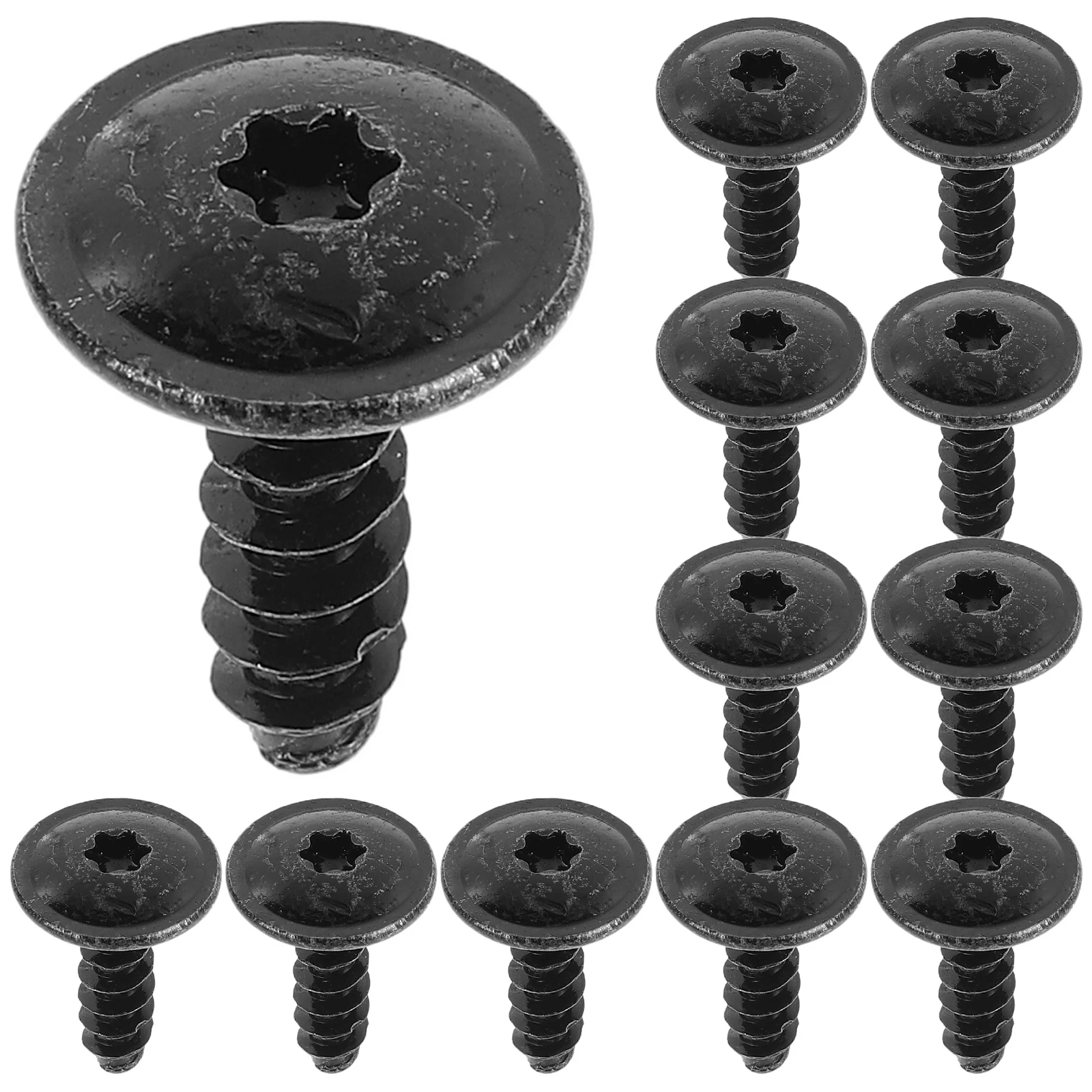 50Pcs Self Tapping Screws Metal Durable for Car Mud Flap Splash Shield License Plate Frame Mounting Automotive Fix Kit
50Pcs Self Tapping Screws Metal Durable for Car Mud Flap Splash Shield License Plate Frame Mounting Automotive Fix Kit