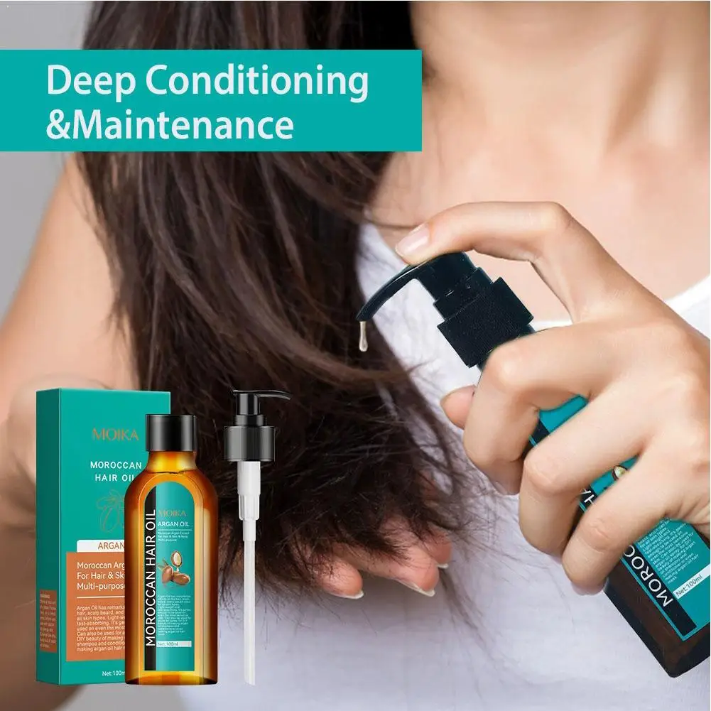 Moroccan Hair Care Oil, Hair Care Oil For Dry Damaged Hair Men And Women, Healthier Scalp Soft And Light Care For Damaged Hair
Moroccan Hair Care Oil, Hair Care Oil For Dry Damaged Hair Men And Women, Healthier Scalp Soft And Light Care For Damaged Hair