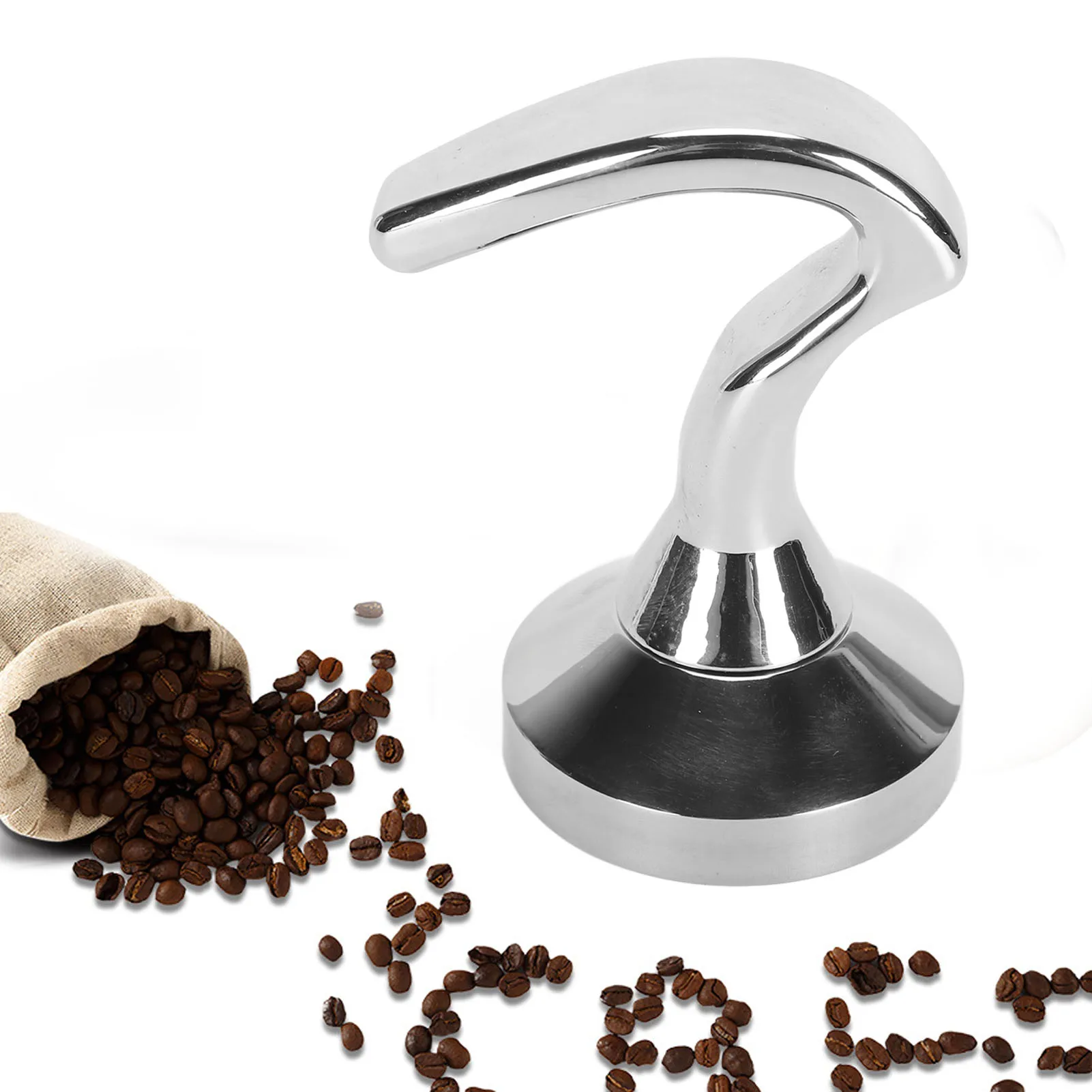 Coffee Tamper Robust Easy To Clean 304 Stainless Steel Coffee Powder Hammer Even Pressure for Coffee Machine Accessories
Coffee Tamper Robust Easy To Clean 304 Stainless Steel Coffee Powder Hammer Even Pressure for Coffee Machine Accessories