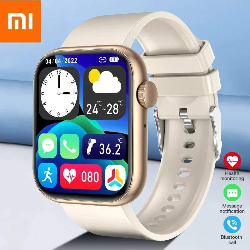 Смарт-часы Xiaomi 2024 с беспроводной зарядкой, мужские и женские Смарт-часы с Bluetooth, фитнес-браслет
Смарт-часы Xiaomi 2024 с беспроводной зарядкой, мужские и женские Смарт-часы с Bluetooth, фитнес-браслет