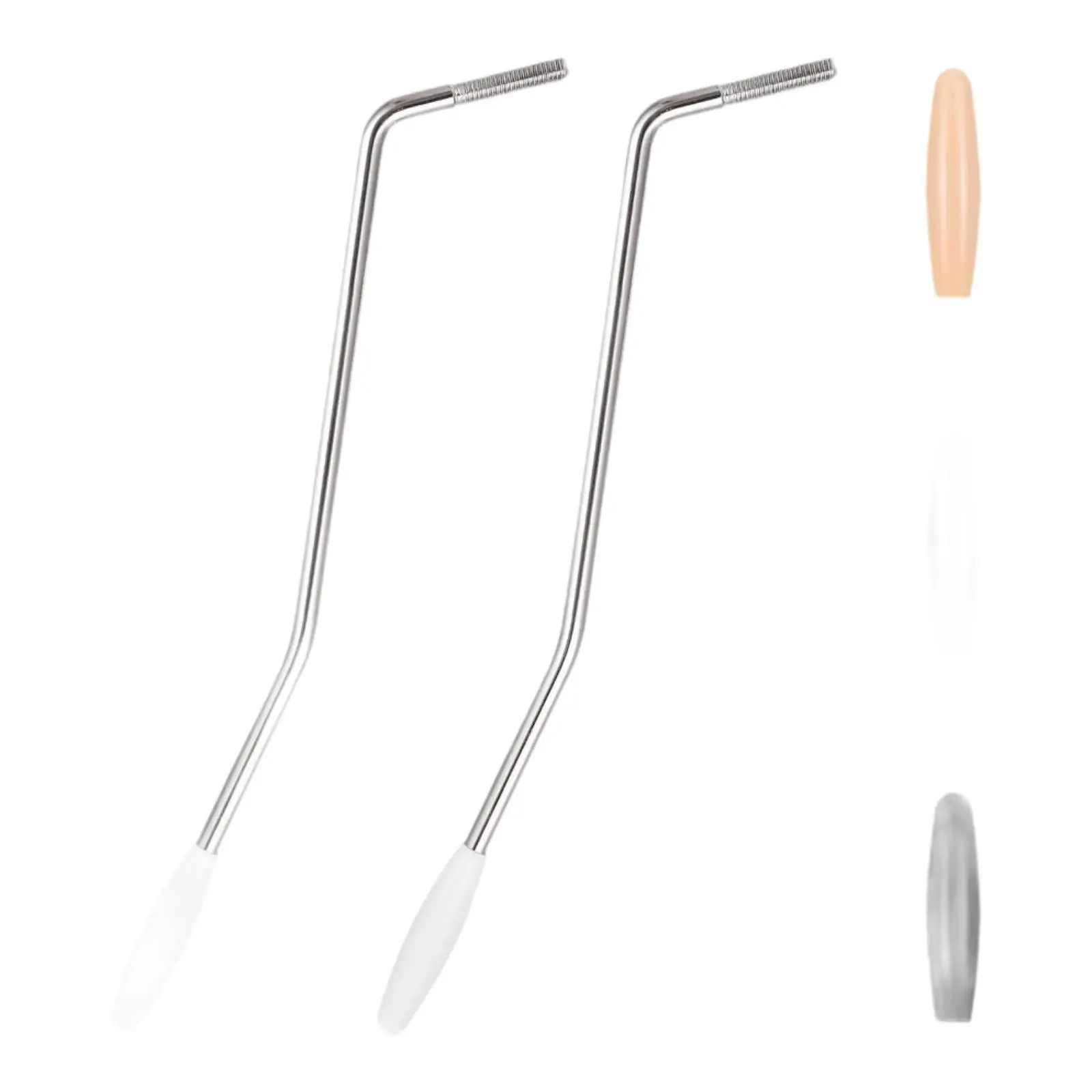 2Pcs Bridge Tremolo Bar Thread Tremolo Arms 5 mm for Electric Guitar Replacement Accessory, Metal Tremolo Bar
2Pcs Bridge Tremolo Bar Thread Tremolo Arms 5 mm for Electric Guitar Replacement Accessory, Metal Tremolo Bar