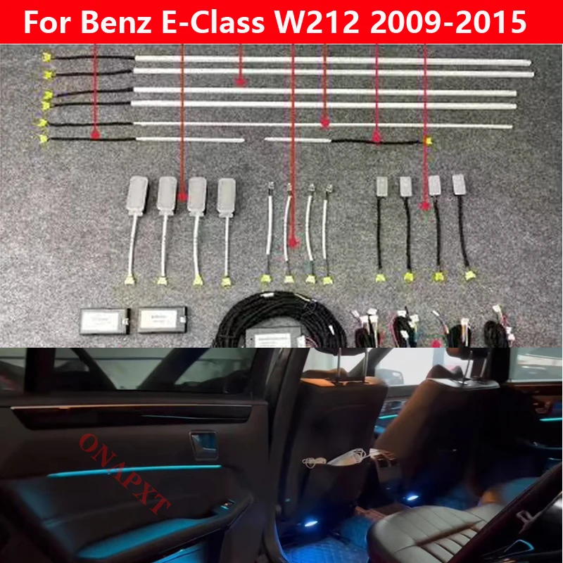 Декоративсветильник окружающий свет для Benz E-Class W212 2009-2015, 16 цветов в комплекте, управление рулем светодиодный светодиодная световая полоса для атмосферы
Декоративсветильник окружающий свет для Benz E-Class W212 2009-2015, 16 цветов в комплекте, управление рулем светодиодный светодиодная световая полоса для атмосферы